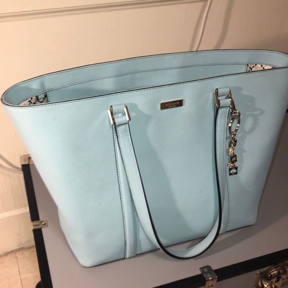 Kate Spade Newbury Lane Blue Hydrangea USED - Picture 5 of 6